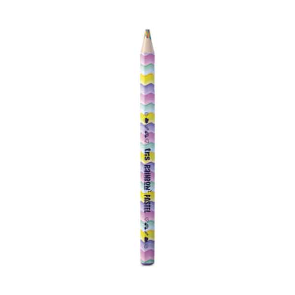 Lápis De Cor Jumbo Rainbow – Mina Multicolorida – Pote C/24 UN – Tris - Tris