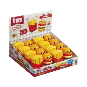 907103 tris holic lanchinhos apontador borracha hamburguer batata display 1000x1000