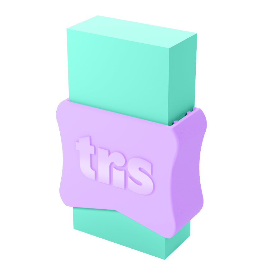 Borracha School - Pastel - Cores Sortidas - Cartela C/2 un - Tris - Imagem 5