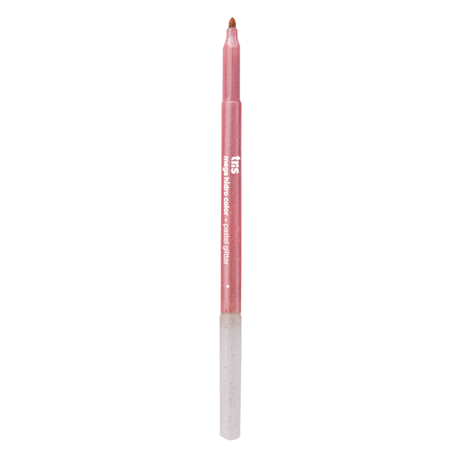 Hidrocor Ponta Fina Mega Hidro Color - Tons Pastel Glitter - 6 Cores - Tris - Imagem 3