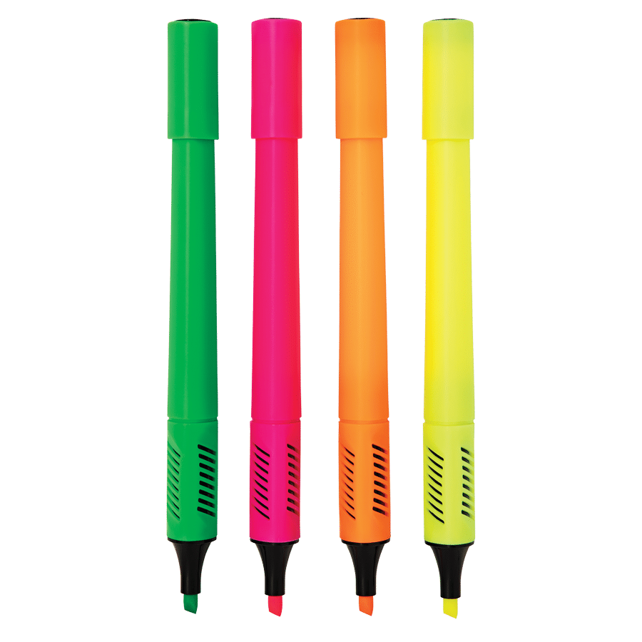 Marca Texto Lux - Neon - 4 Cores - Tris - Imagem 2