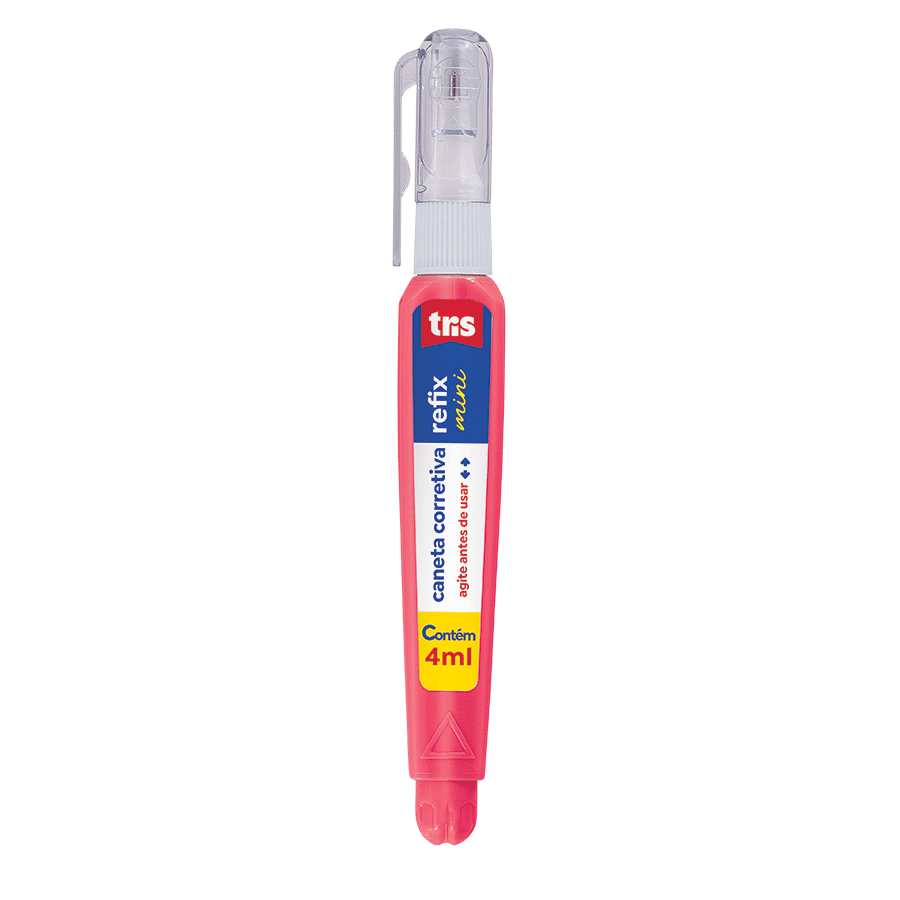 Caneta Corretiva Refix Mini - 4ml - Display C/12 un - Tris - Imagem 3