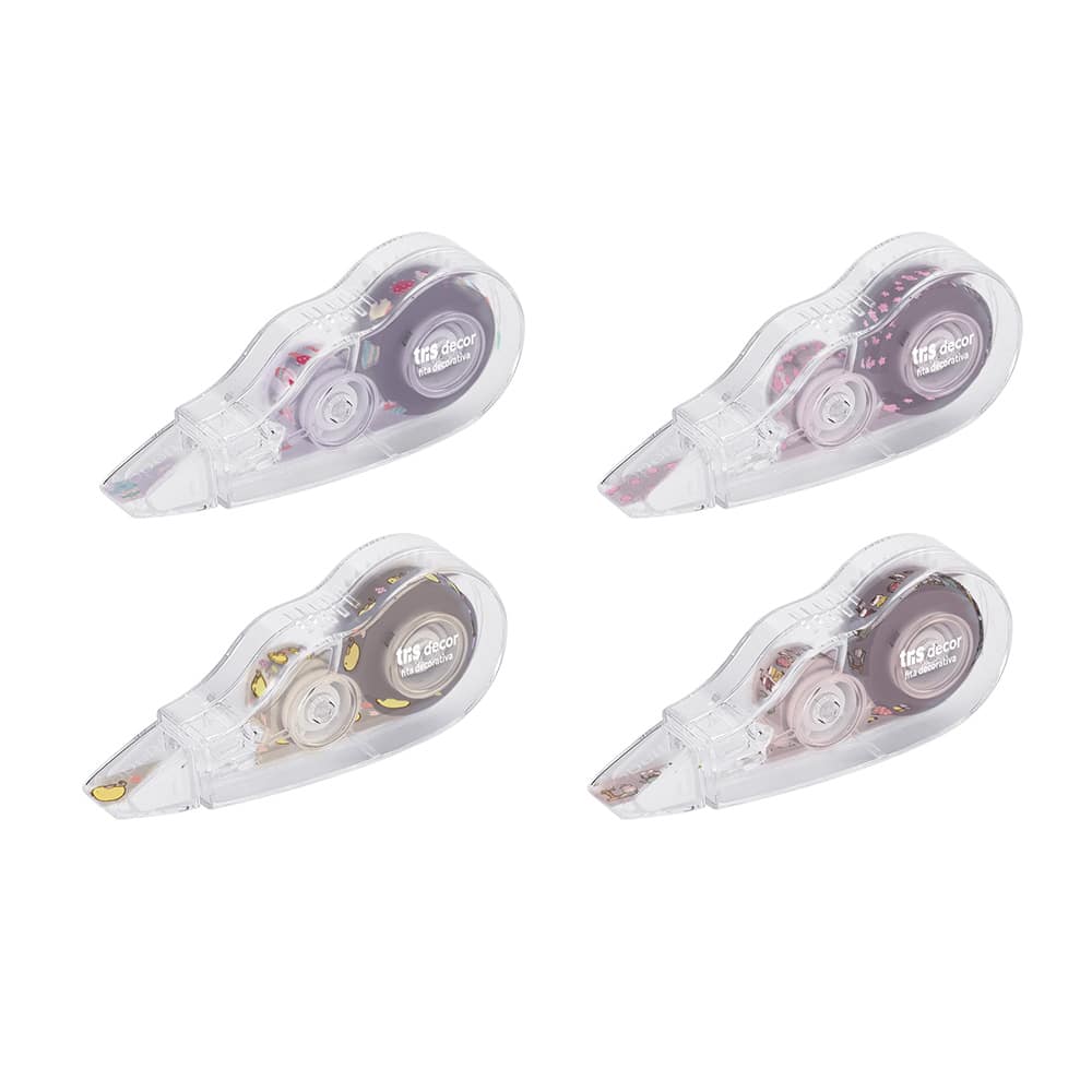 Fita Decorativa - 3m X 5mm - Display C/ 12 Cartelas - Tris - Imagem 4