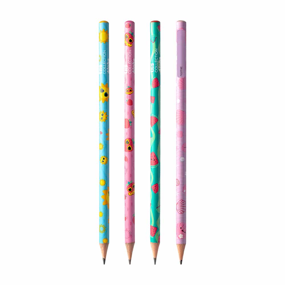 Lápis Grafite Collection Aloha – HB – Pote C/48 un – Tris – Tris