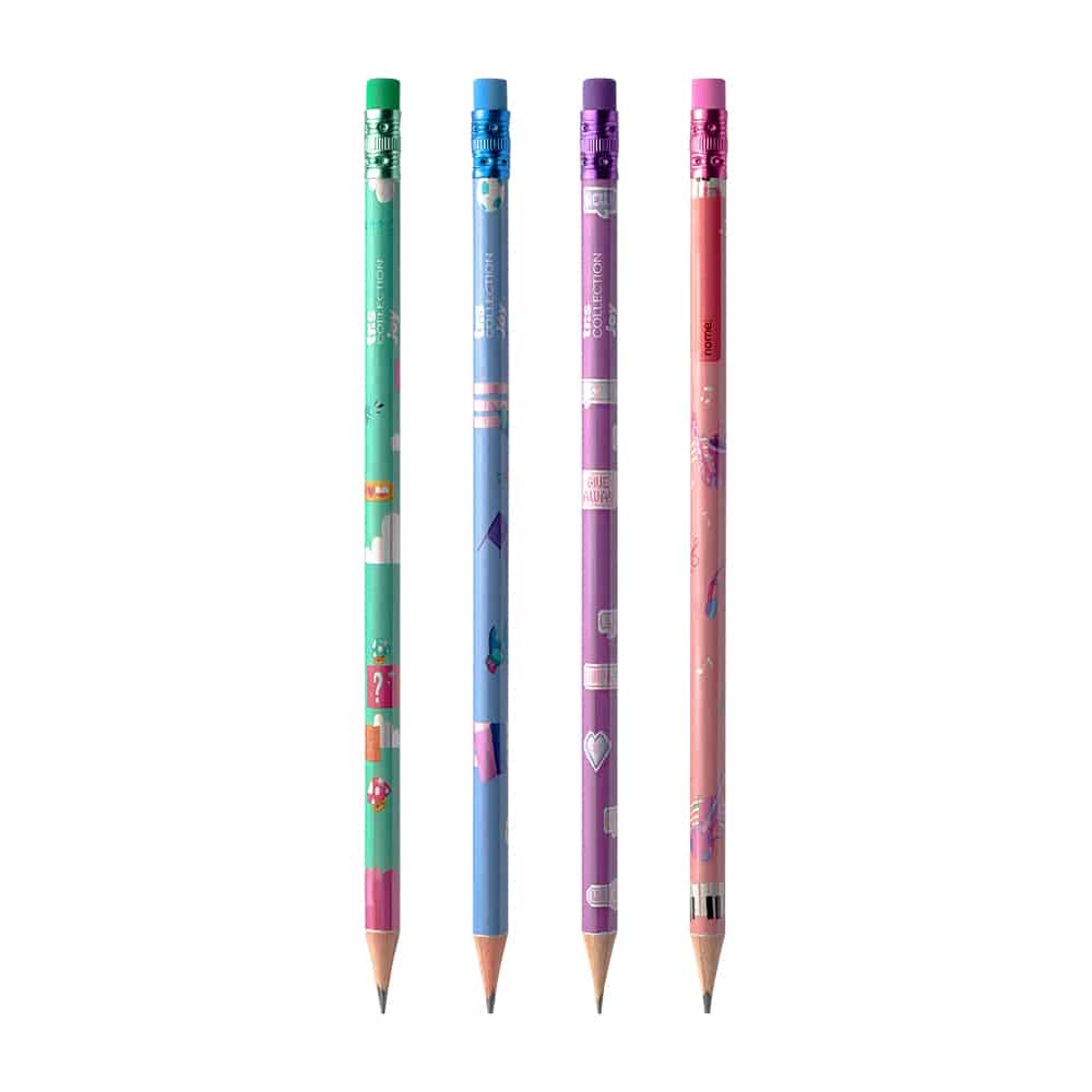 Lápis Grafite com Borracha Collection Joy – HB – Pote C/36 un