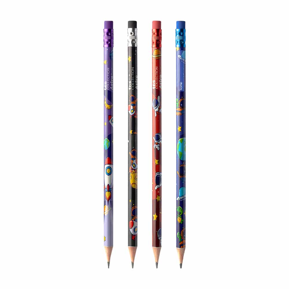 Lápis Grafite com Borracha Collection Astro - HB - Pote C/36 un - Tris - Imagem 3