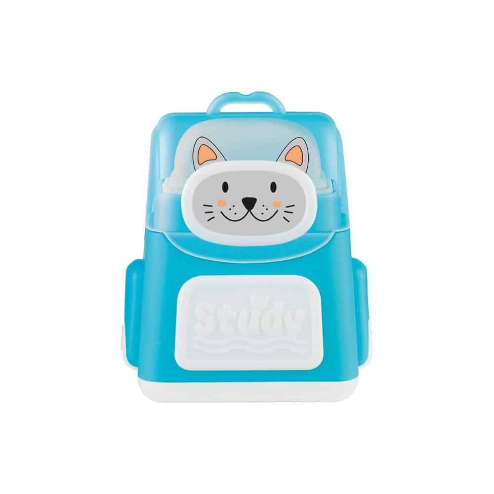 Apontador Duplo com Borracha Mochila - Cores Sortidas - Display C/16 un -Tris - Imagem 4