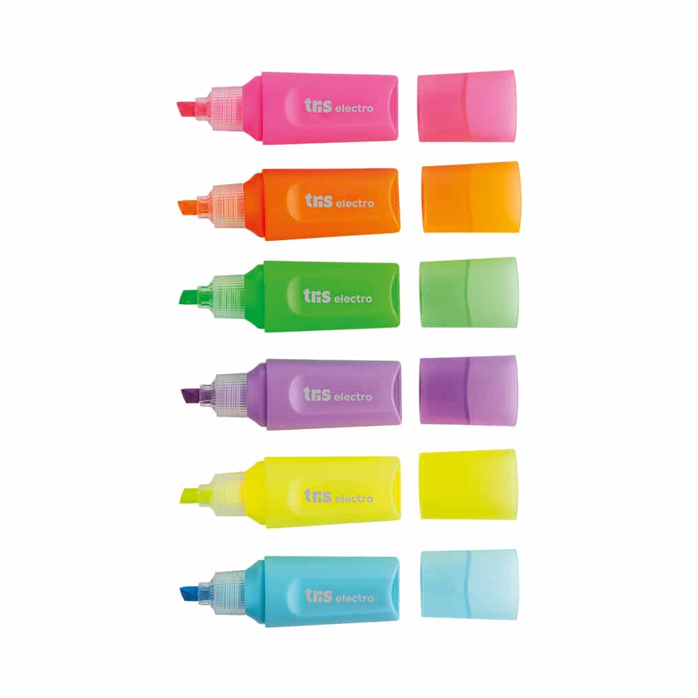 Marca-Texto Mini Electro - Neon - Pote C/ 36 un - Tris - Imagem 3