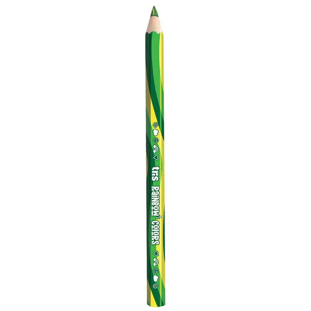 Lápis de Cor Tamanho Jumbo Rainbow - Mina Multicolorida Colors - Pote C/24 un - Tris - Imagem 6
