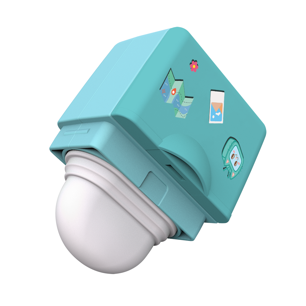 Apontador Duplo com Depósito + Borracha Frost – Cores Sortidas