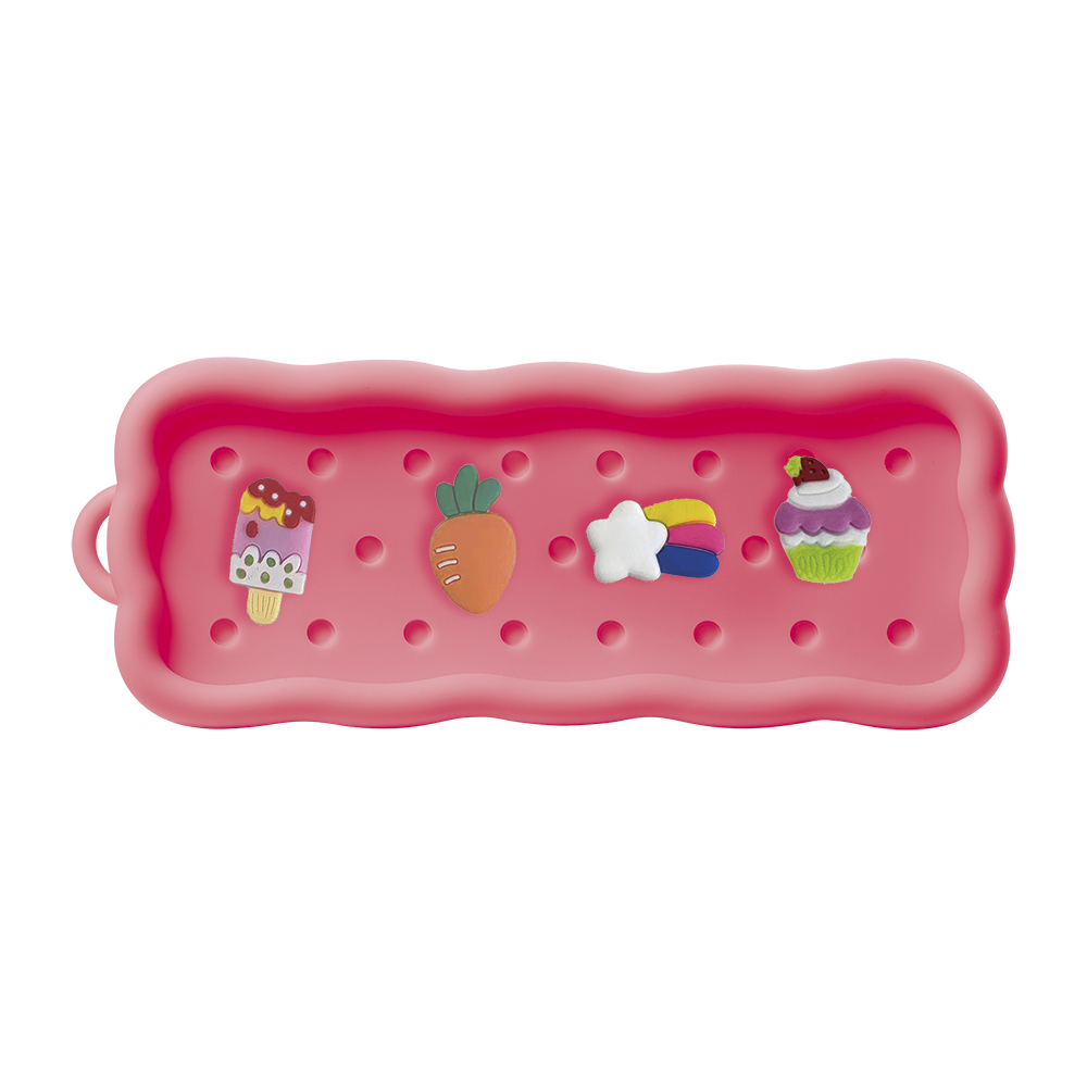 Estojo Picky Holic Charm – Em Silcone – Com 4 Pins – Caixa C/ 1 un