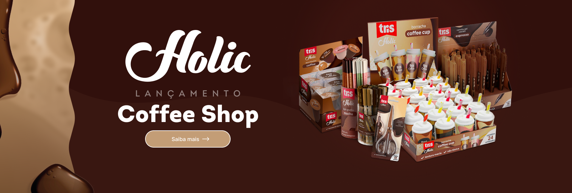 Holic coffe shop banner 1