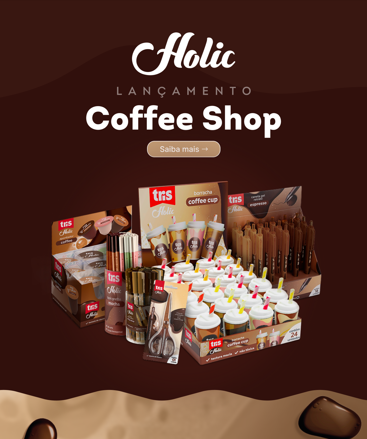 Holic coffe shop banner 2